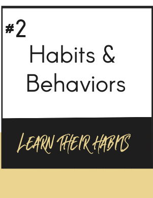 Buyer Persona Template  - Habits & Behaviors Quick Link