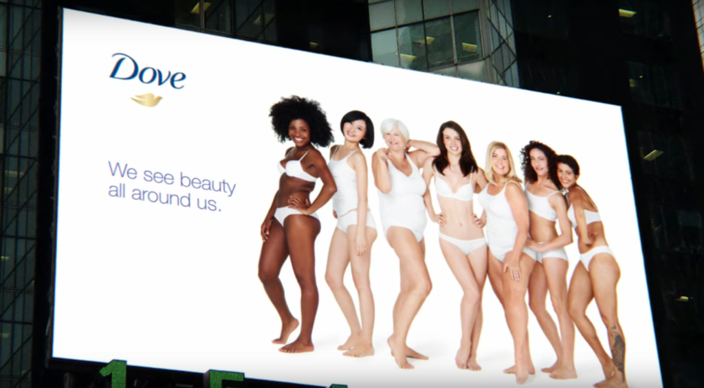 What Is A Target Audience - How To Find Yours - Dove Body Confidence Campaign Ad For Identifying Audience Avatars