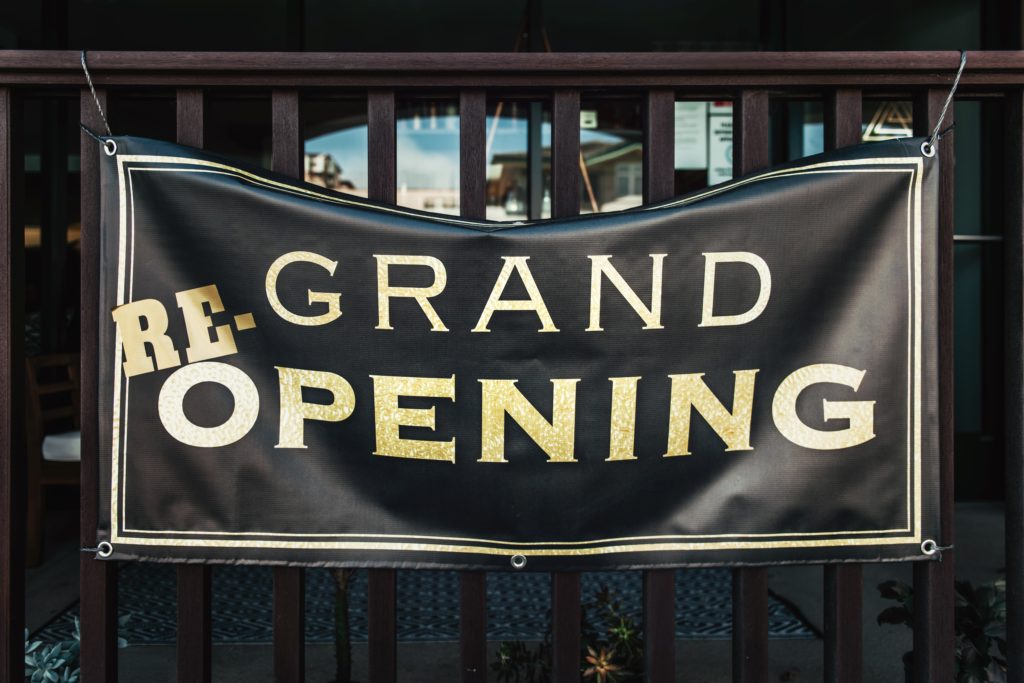 BYOBrand Podcast -Grand Re-Opening Sign - How To Develop A Brand - PreGame Image